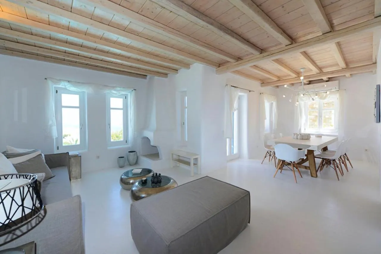 Villa Pearl Near Ornos By Diles Villas Agios Ioannis Diakoftis 希腊