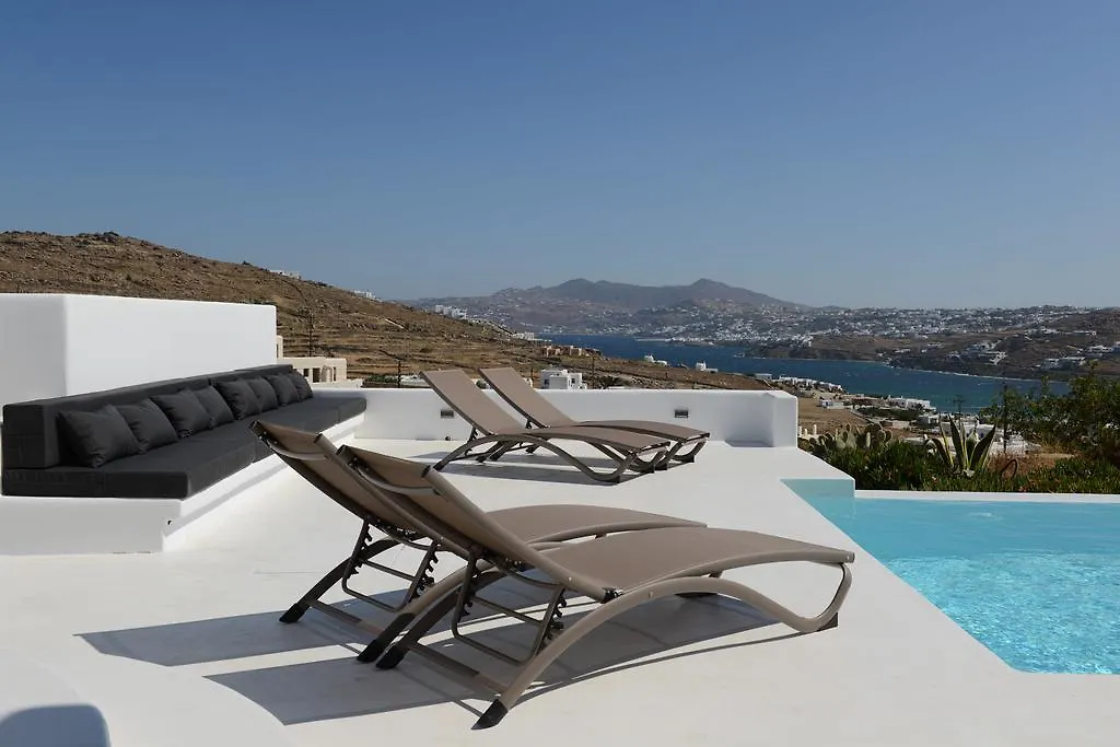 Villa Pearl Near Ornos By Diles Villas Agios Ioannis Diakoftis
