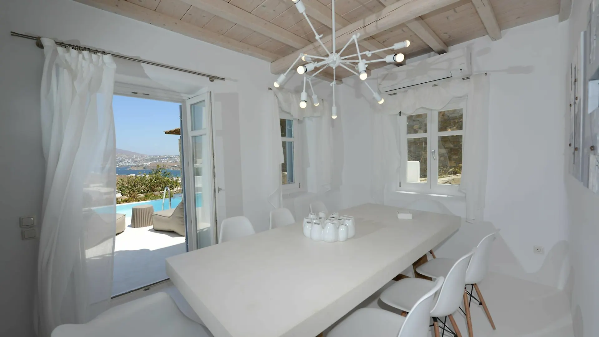 Villa Pearl Near Ornos By Diles Villas Agios Ioannis Diakoftis